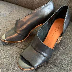 1. State Peep Toe Asymmetrical Sandal- Size 10